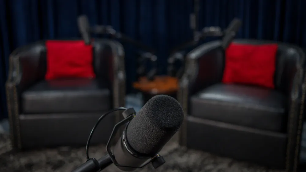 Professional podcast microphone